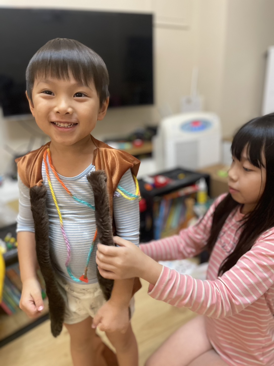 全家人的服裝設計師，她只有8歲